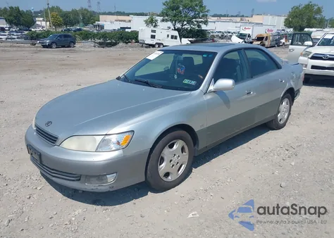 2000 Lexus Es 300 из США, поврежденный, VIN JT8BF28G5Y0289228
